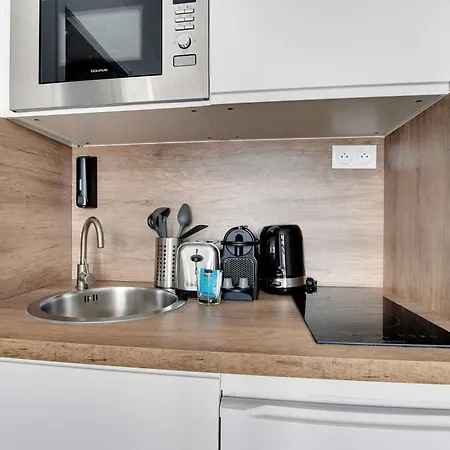 Сasa de vacaciones Appartement cosy en résidence hôtelière París